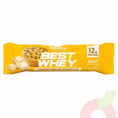 Barra Cheesecake Maracuya Zero Best Whey 49Gr