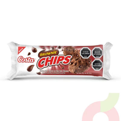 Galletas Brownie Chips Costa 120Gr