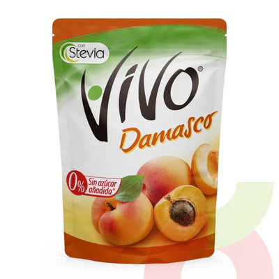 Mermelada Damasco 0% Azúcar Vivo 200Gr