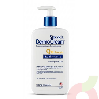 Crema Corporal Reafirmante Q10 Simonds 400Ml