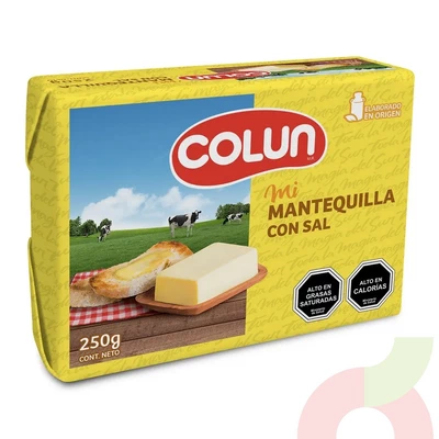 Mantequilla Colun 250Gr