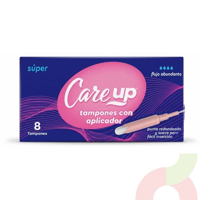 Tampones Súper Care Up 8 Unidades