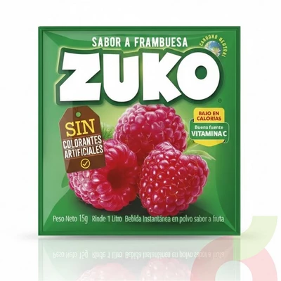 Jugo en Polvo Frambuesa Zuko 15Gr