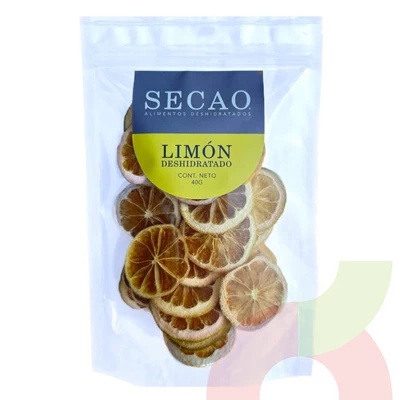 Limón Deshidratado Secao  40Gr