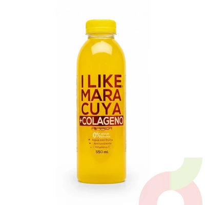 Agua Maracuya+Colageno I Like 550Ml