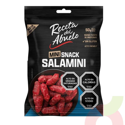 Mini Snack Salamini Receta del Abuelo 50Gr