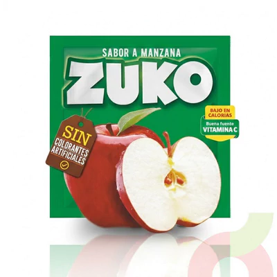 Jugo en Polvo Manzana Zuko 15Gr