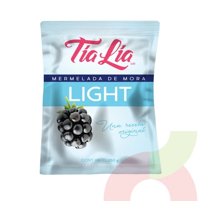 Mermelada Mora Light Tía Lía 250Gr