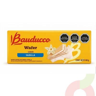 Wafer Vainilla Bauducco 140Gr