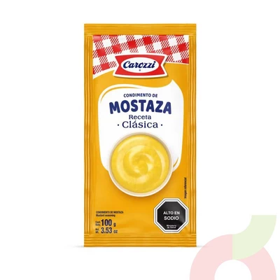 Mostaza Receta Clásica Carozzi 100Gr