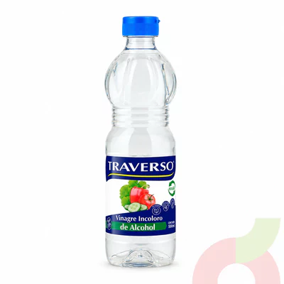 Vinagre Incoloro de Alcohol Traverso 500Ml