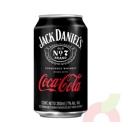 Jack Daniels & Coca-Cola 350Ml
