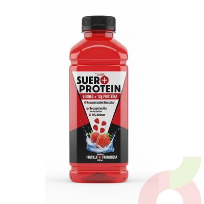 Suero Frutos Rojos+Proteina I Like 630Ml