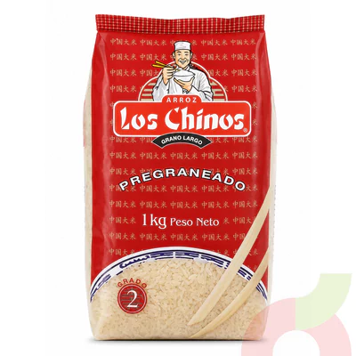Arroz Pregraneado G2 Los Chinos 1Kg