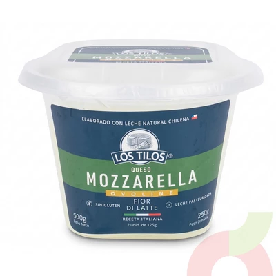 Queso Mozzarella Ovoline Los Tilos 500Gr