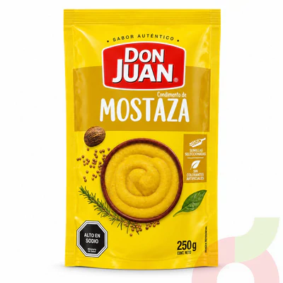 Doypack Mostaza Don Juan 250Gr