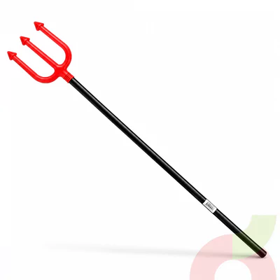 Tridente Diablo para Disfraz Halloween 100Cm 1 Unidad