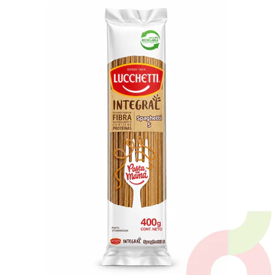 Spaghetti N°5 Integral Lucchetti 400Gr