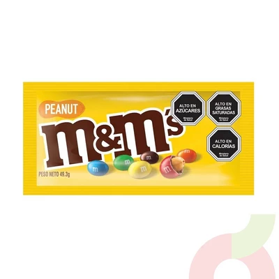 Chocolates M&Ms Peanut Mars 49Gr
