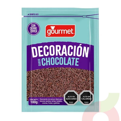 Decoración Chocolate Gourmet 100Gr