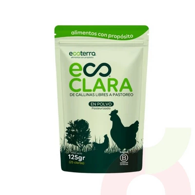 Clara de Huevo en Polvo Ecoterra  125Gr