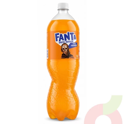 Bebida Naranja Zero Azúcar Fanta 1.5Lt