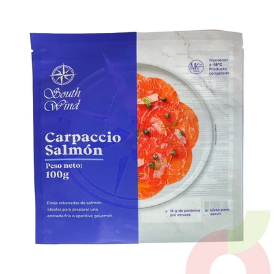 Carpaccio Salmón South Wind 100Gr