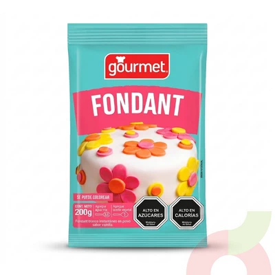 Fondant en Polvo Vainilla Gourmet 200Gr