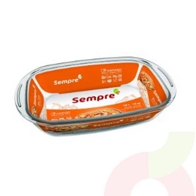 Asadera Rectangular Sempre 1.8Lt