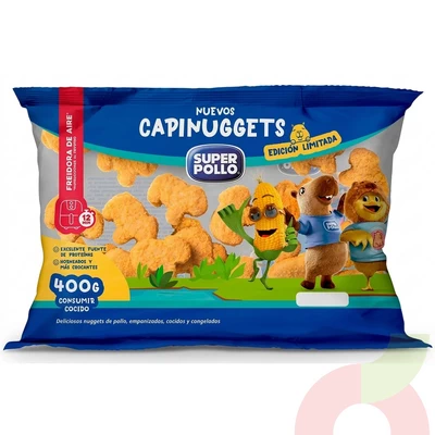 Capinuggets de Pollo Super Pollo 400Gr