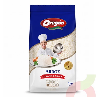 Arroz Grano Largo G2 Oregon 1Kg