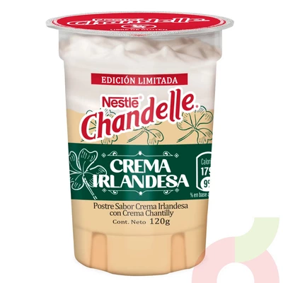 Chandelle Crema Irlandesa Nestlé 120Gr