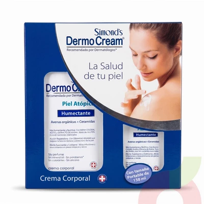 Set DermoCream Humectante Piel Atópica Simonds 600Ml