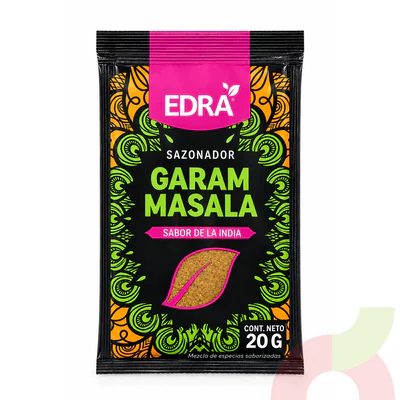 Sazonador Garam Masala Edra 20Gr