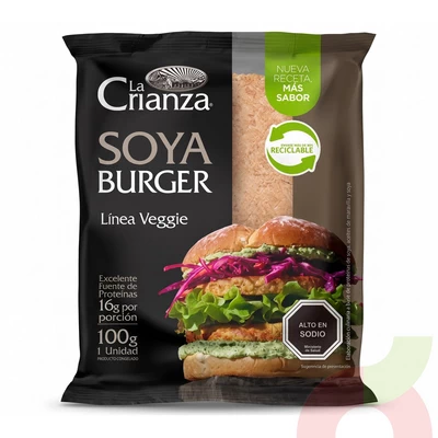 Hamburguesa de Soya La Crianza 100Gr