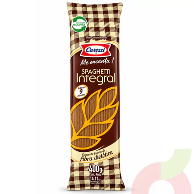 Spaghetti Integral Carozzi 400Gr