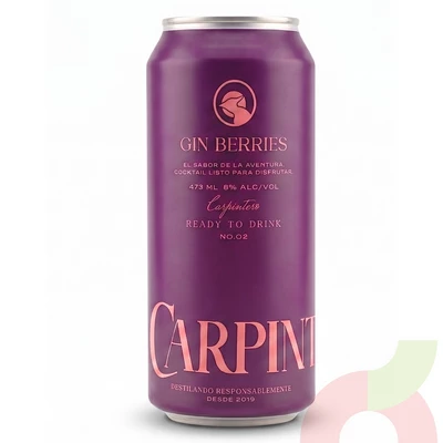Gin Berries Carpintero 473Cc