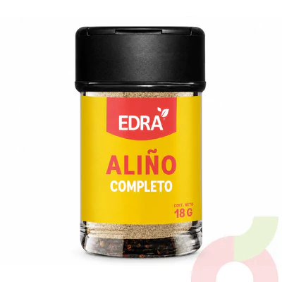 Frasco Aliño Completo Edra 18Gr