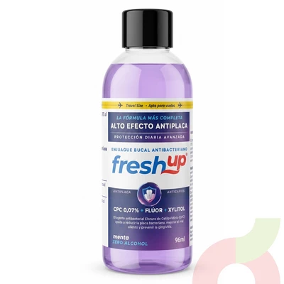 Enjuague Bucal Antibacteriano Menta Fresh Up 96Ml