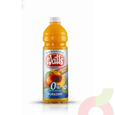 Néctar Durazno 0% Azúcar Watts 1.5Lt