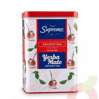 Yerba Mate Argentina Supremo 500Gr