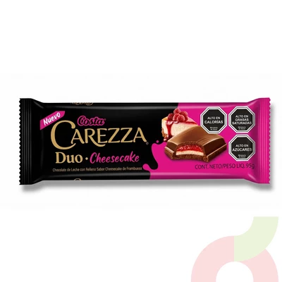 Chocolate Duo Cheesecake Carezza 95Gr
