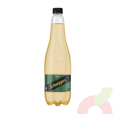 Bebida Ginger Sin Azúcar Schweppes 1.5Lt 