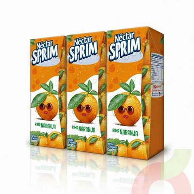 Néctar Naranja Sprim 190Ml 3 Unidades