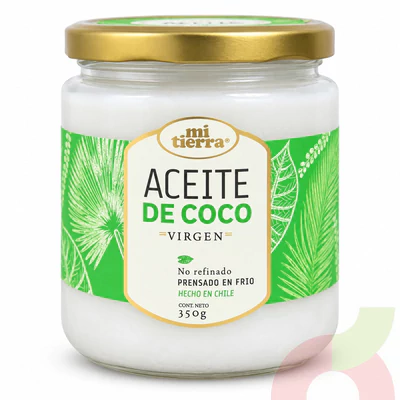Aceite Coco Virgen Mi tierra 350Gr