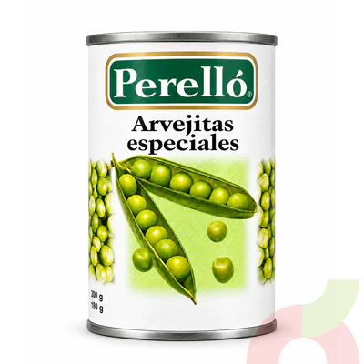 Arvejitas Especiales Perelló 300Gr - 180Gr Drenado