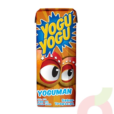 Yoguman Tropical Yogu Yogu 200Ml