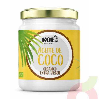 Aceite Coco Orgánico Extra Virgen Koe 500Gr