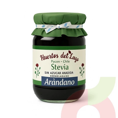  Mermelada Arándano Stevia Huertos Del Lago 230Gr