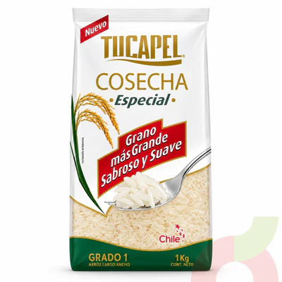 Arroz Cosecha Especial G1 Tucapel 1Kg